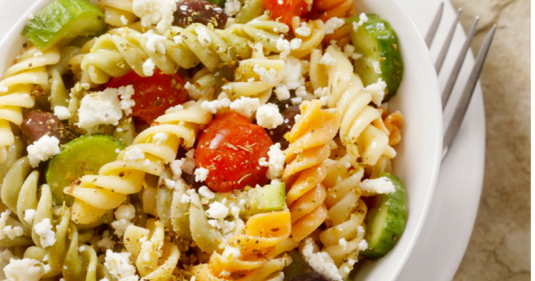 This Easy Greek Pasta Salad Is Perfect For Summer Gatherings Recipe