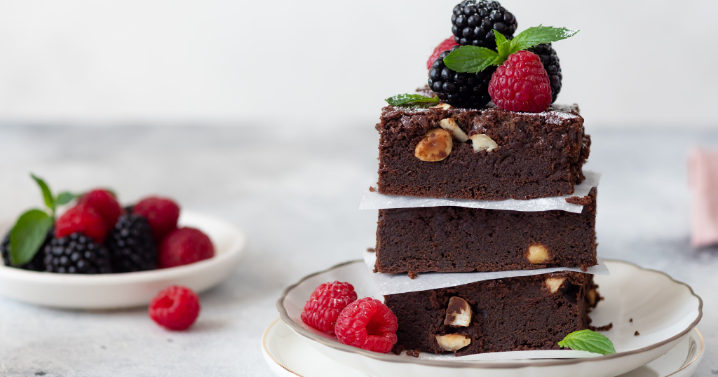 Fudgy Raspberry Hazelnut Brownies (35-40 Mins + Cooling) Recipe